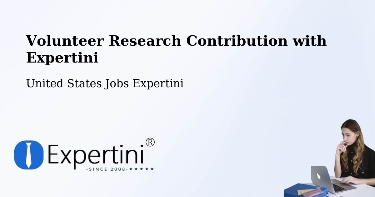 Volunteer Research Contribution Program – Arcade - United States Jobs Expertini